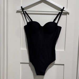 SKIMS Body Molded Underwire Bodysuit Onyx
